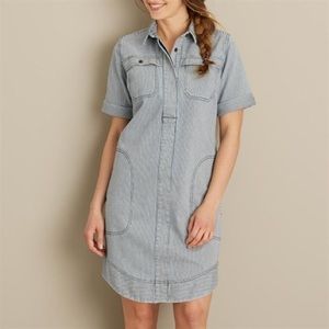 Hickory Striped Duluth Trading Dress M